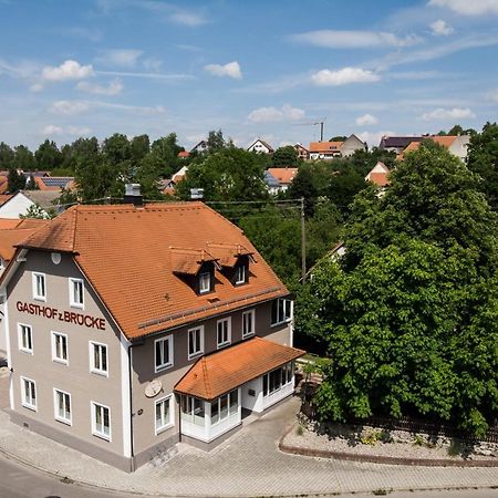 Gasthof Zur Bruecke Kaufering Exterior foto