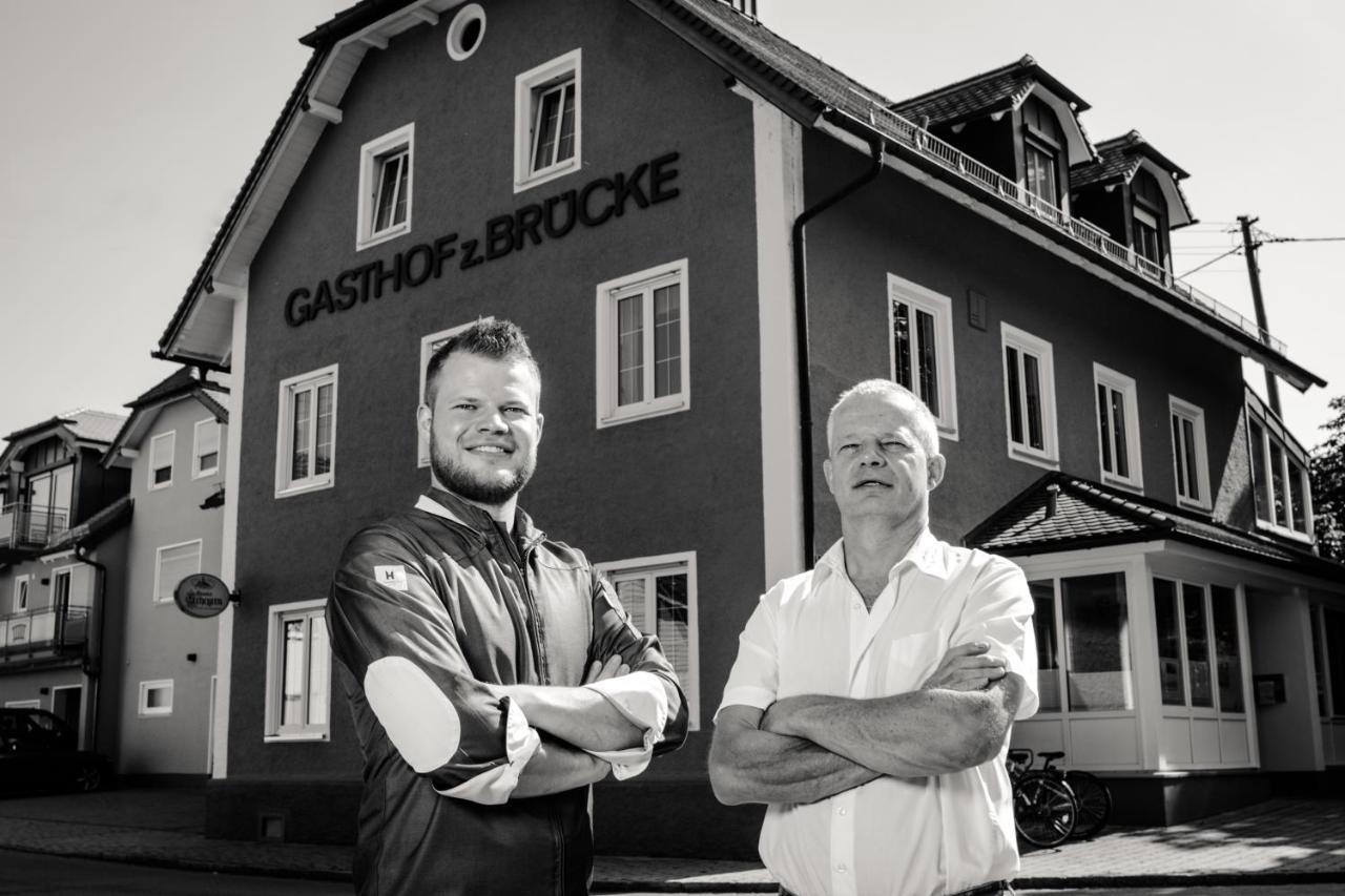 Gasthof Zur Bruecke Kaufering Exterior foto